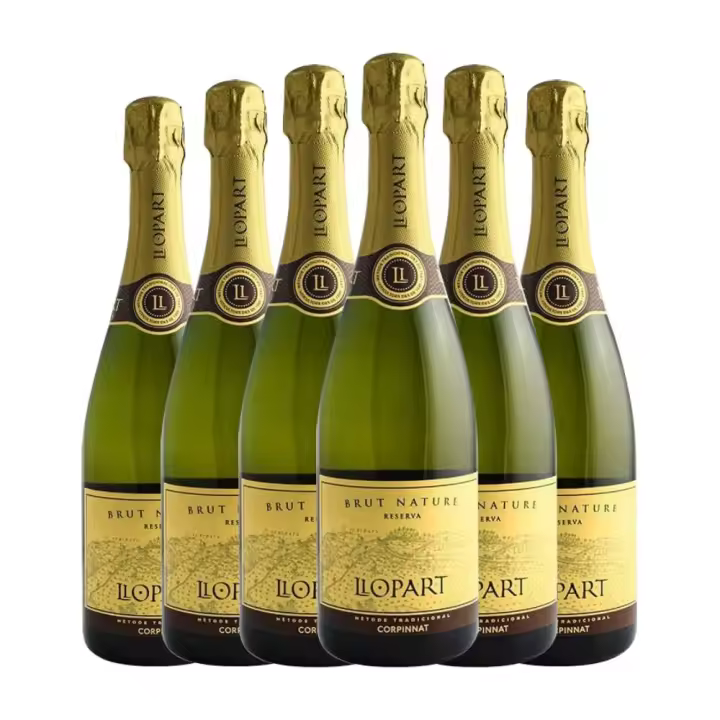 Cava Brut Nature Reserva Llopart caja de 6 botellas - 1
