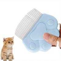 Peine Para Mascotas Grande Peine De Caracol Para Perros Y Gatos Eliminador De Pelo Y Pulgas Peine De Belleza Para Cabello Corto Material De Madera - details 1