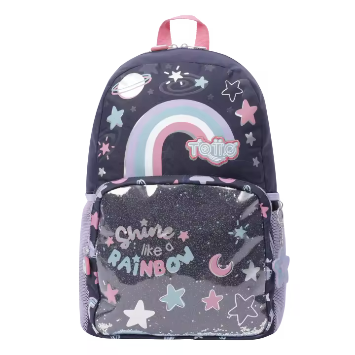 Totto Mochila escolar  -Dimensiones:33 x 44 x 12.5 cm-Material:Poliester - 1