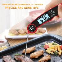 Termómetro De Carne Digital Inalámbrico Impermeable Para Cocina Y BBQ Con Punta De Acero Inoxidable Para Cocinar Y Hornear - details 0