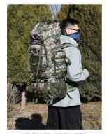 Bolsa De Viaje Táctica Para Hombres Bolsa De Escalada Y Senderismo Grande Deportes Al Aire Libre Bolsa Molle 90L Bolsa Rucksack - details 12
