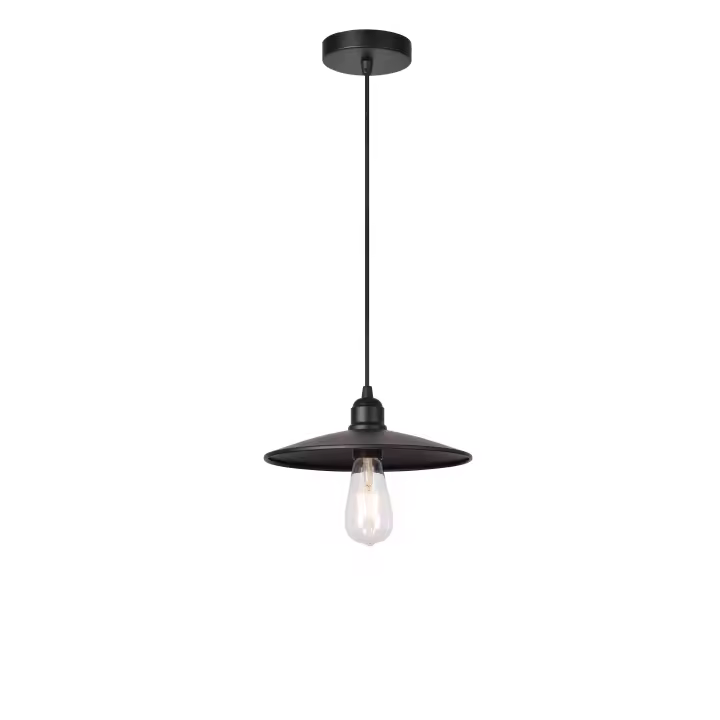 Ledkia Lámpara Colgante Metal Kato II Negro - 1