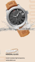 Reloj De Pulsera De Cuero Para Hombre NAVIFORCE Original 2022 Deportivo Resistente Al Agua De Cuarzo Moda De Lujo Calidad Superior Con Manos Luminosas Y Luz Trasera - details 9