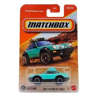 MATCHBOX - 1985 Porsche 911 Rally - La decoración recuerda a las carreras off-road, con líneas agresivas y un perfil robusto - Coleccionable - Idea regalo - Recomendamos para mayores de 4 años - details 0