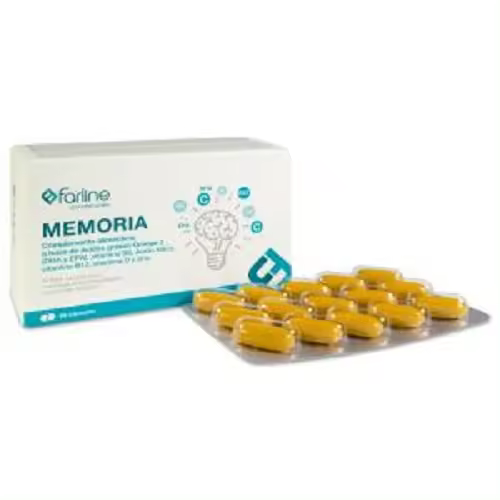 Farline Memoria - Cápsulas para Mejorar la Memoria y la Salud de la Mujer - 1