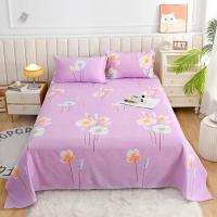 Sábana Plana De Cama Doble Con Estampado De Flor Roja Sábana Superior De Poliéster 100% Para Cama Individual/Reina/King - details 22