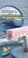 Pistola De Agua Eléctrica Para Niños Grande Capacidad Juguete De Verano Para Piscina Y Playa Divertido Juguete Electrónico Para Niños - details 15
