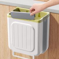 Bandeja De Cocina Plegable Y Colgante Para Lixo Gran Capacidad Fácil De Limpiar Soporte En La Pared Sin Necesidad De Doblar - details 7