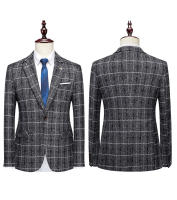 Traje De Tres Piezas Para Hombre 2025 Con Botón De Moda Boda Negocios Casual Trabajo Formal Chaleco Pantalones M-5XL - details 5