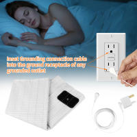 Sábana Conductora Antiestática De Algodón 90% Y Fibra De Plata 10% Para Mejorar El Sueño Y Reducir El Estrés Matriz De Terapia De Terreno - details 9