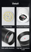 Lámpara De Techo LED Mini Pequeña 220V Luz De Piso Para Sala Dormitorio Cocina Instalación En Superficie Downlight Spot Light - details 15