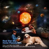 Proyector De Galaxia 12 En 1 Planetario Luz Nocturna Estelar Realista Sistema Solar Luna Decoración De Techo Para Niños Y Adultos - details 3