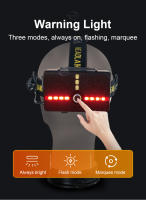 Linterna Frontal LED Recargable USB De Alta Potencia Con Sensor XHP300 Para Pesca Y Caza Luz De Mano Con Ajuste De Ángulo De 90° IPX6 Impermeable - details 14
