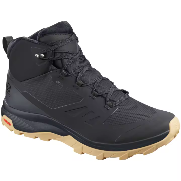 Calzado Outdoor marca Salomon modelo L40922000 para hombre en color negro - 1