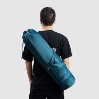Bolsa para esterilla de yoga con bolsillo para botella de agua y bolsa impermeable en la parte inferior. Correa para esterilla de yoga deportiva. Bolsa de almacenamiento multifuncional. - details 27