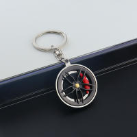Llavero De Coche Con Eje Metálico Juguetes De Dedo Creativos Colgante De Ganchillo Calibrador Disco De Freno Regalo - details 7