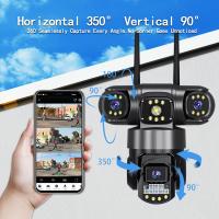 Cámara De Seguridad IP PTZ Inalámbrica 6K 12MP Trípode Exterior Con Seguimiento Automático Protección Y Vigilancia CCTV Impermeable - details 4
