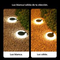 1/4PCS Luces Solares Impermeables Para Exterior Iluminación Atmosférica Luz De Pared Lámpara De Jardín Para Decoración De Balcones Y Jardines - details 2