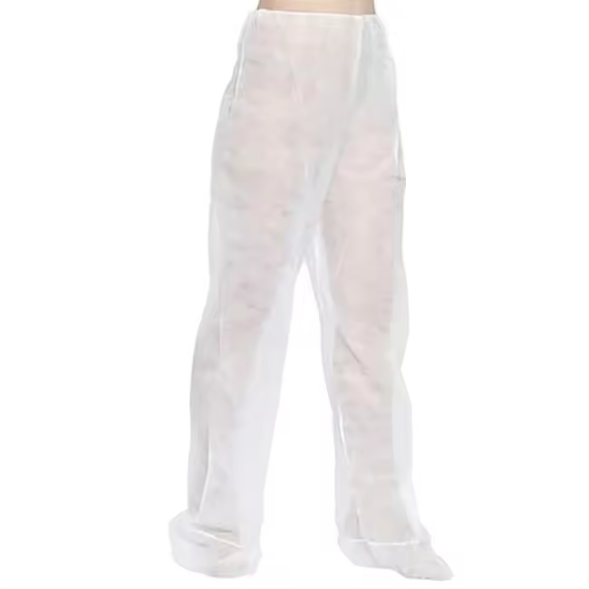 MONOUSO | Pantalón Tratamiento Presoterapia en TST de PP Blanco (1 Ud) - 1