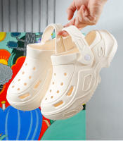 Sandalias De Plataforma Para Hombres Y Mujeres Antideslizantes Impermeables Confortables Con Tacón Medio Para Exterior - details 1