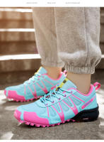 Zapatos De Senderismo Impermeables Para Hombres Y Mujeres Zapatillas De Treking Con Cordones Para Escalada Y Caza Tácticas Outdoor Trainers Caminar Mesh Con Suela TPR Adecuados Para Principiantes - details 21