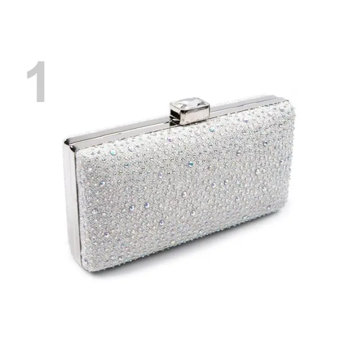 Raíz Bolso de Mano 5,5 X 8 X 16,5 Cms Complementos de Moda Fiesta Sombreros Polyester Lurex Metal - 1