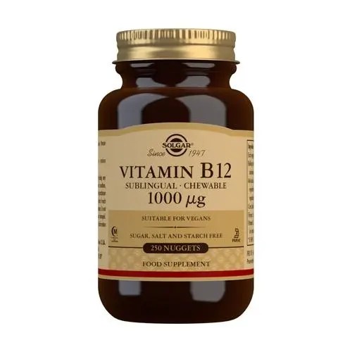 Solgar Vitamina B12 Masticable/sublingual 250 Comprimidos Masticables - 1