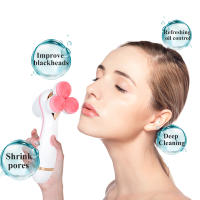 Nueva Cepillo De Limpieza Sonic Nu Face Rotativo Sistema De Spa Facial Galvanica Profundo Limpieza Y Eliminación De Quistes Negro USB Incluido Rejuvenecimiento De Piel Hidratación Tensado - details 13