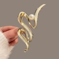 Pinza Para El Pelo Geométrica De Metal Moda Coreana Para Mujeres Y Niñas Accesorios De Pelo Clips Para Cola De Caballo Barrettes Cruzados - details 15