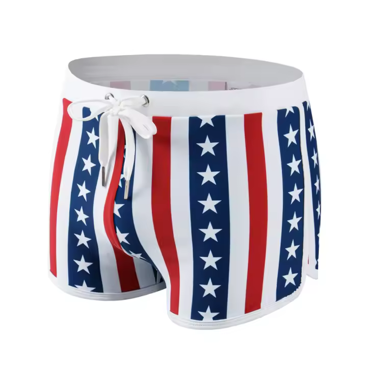 JOCKMAIL Ropa De Baño Para Hombres Estampado De Playa Y Surf Shorts De Natación En Nylon Seda Hielo Pantalones De Casa - 1