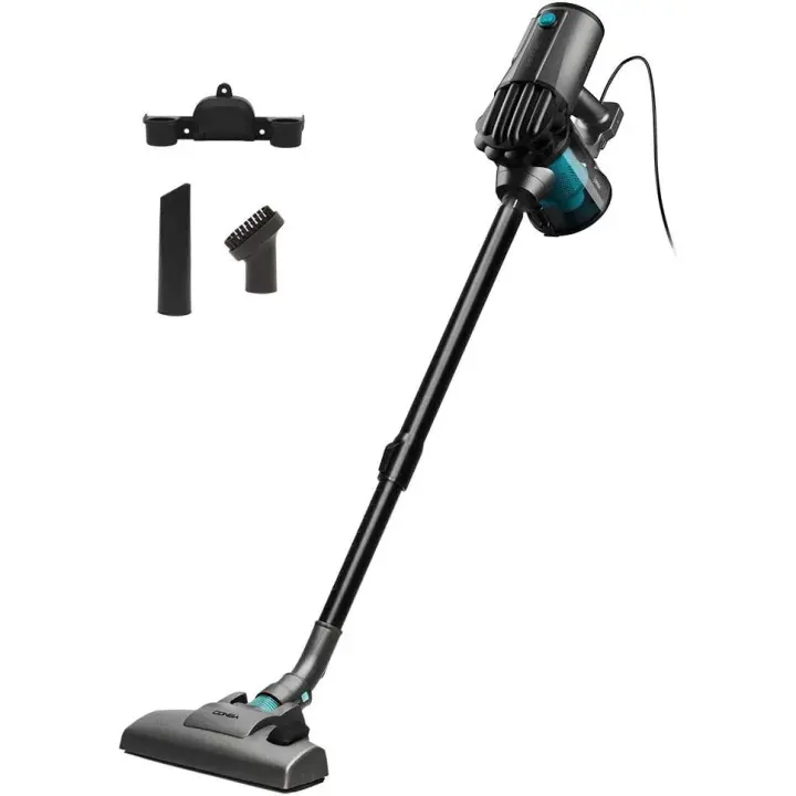 Cecotec Aspirador Vertical Conga Thunderbrush 560. 2 en 1, 600 W, Tecnología ciclónica, Filtro de Alta eficiencia, Radio de acción 6 Metros - 1