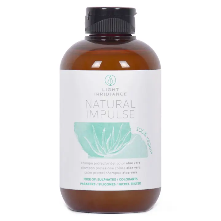 Light Irridiance Natural Impulse Aloe Vera Shampoo | Champú Protector del Color - 1