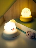 Lámpara Nocturna USB Con Detección De Golpes En Forma De Animal Decorativa Para Dormitorio Regalo Para Niños Luz De Ambiente Infantil - details 5