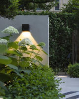 Lámpara De Pared Solar LED Exterior IP65 Impermeable Con Sensor De Luz Para Jardín Patio Balcón Decoración De Valla Moderno - details 18