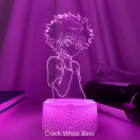 Lámpara Nocturna LED 3D Anime Hunter X Hunter Killua Decorativa Para Dormitorio Regalo De Cumpleaños Luz Nocturna Acrílica Cute - details 5