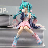 Figura De Anime Hatsune Miku En Posición De Sakura Rosa PVC Modelo Juguete Decorativo Regalo Para Niños Cumpleaños - details 3