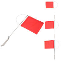 Bandera De Viento Para Barco Y Yate Con Pala De Acero Inoxidable Resistente Al Rusticidad Color Rojo Indicador De Viento Para Remolques De Vela - details 8