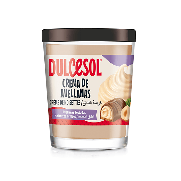 Dulcesol hazelnut cream - 3 jars of 210 gr each
