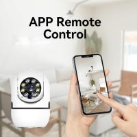Cámara IP De Seguridad Para El Hogar 1080P Monitor De Bebé Con Vigilancia Nocturna Y Seguimiento Automático WiFi Doméstico Cámara Dome Blanco - details 6