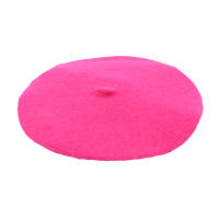 Gorro De Lana Térmico Para Bebés Y Niñas Estilo Francés Retro Vintage Beret Elegante De Color Sólido Para Invierno - details 60