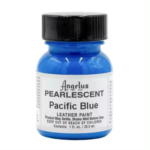Angelus PINTURA CUERO Y POLIPIEL ANGELUS PEARLESCENT PACIFIC BLUE  29,5 ML - 1