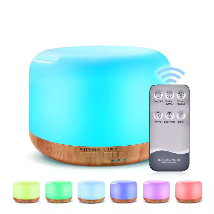 Máquina de aromaterapia, humidificador ultrasónico, humidificador de ambiente con control remoto - 1