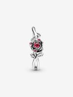 Pandora - Anillo Rosa de La Bella y La Bestia de Disney - Plata de Lei - details 1