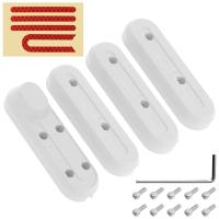 Cubierta De Rueda Reflectante Para Seguridad De Scooter Eléctrico Xiaomi pro 1S M365 Protector De Capa De Hepa Partes De Eje Delantera Y Trasera - details 11