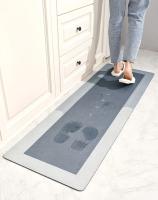 Carpetas Decorativas No-Slips Para Cocina Dormitorio Sala De Estar Pasillo Entrada De Puerta Absorbentes De Suelo De Bano Material De Seda Y Arcilla De Diatomasa - details 2
