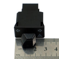 Interruptor De Doble Lámpara De Señal Para Motocicleta Con Botón De Emergencia Y Encendido Para Motos Y Scooters Eléctricos Práctico Y Eficiente - details 2