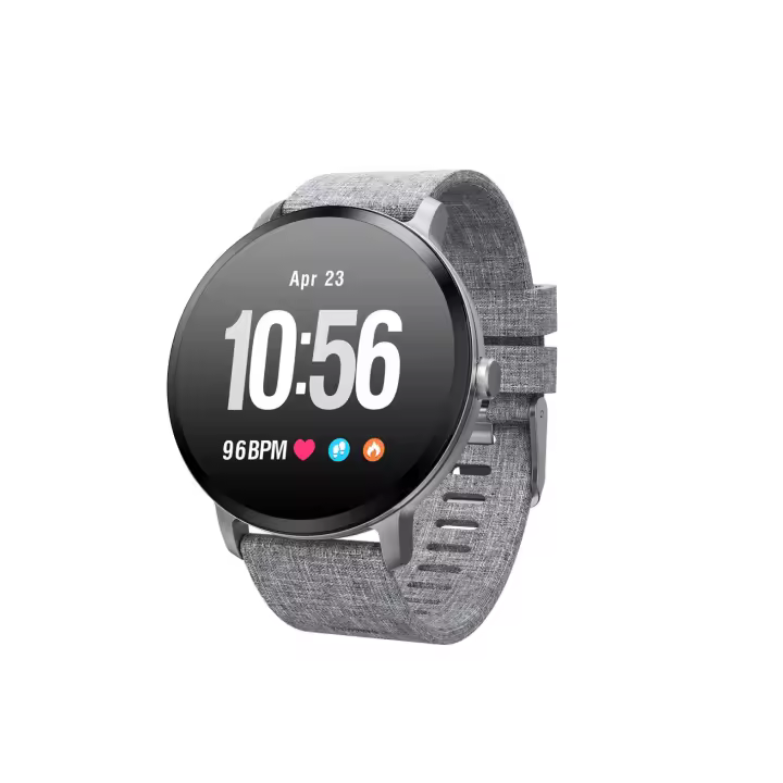 Reloj de Actividad y Salud Muvit iO Health Custom Gris Canvas - 1