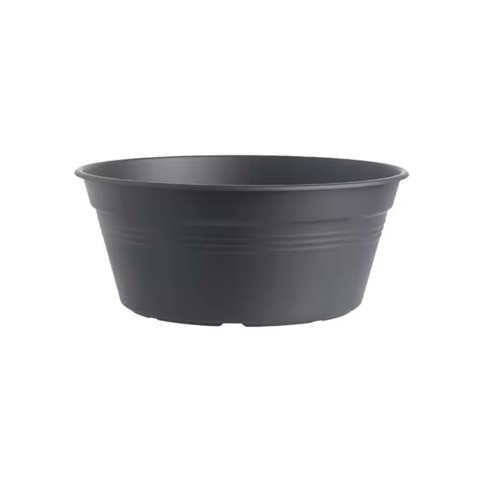 Elho Bowl Redondo Green Basics Antracita 33 Cm - Maceta para Jardín - 1