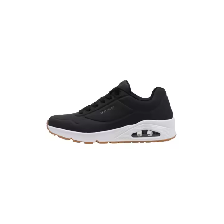 Skechers UNO Deportivas Planas Hombre Negro - 1