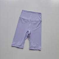 Shorts Deportivos Para Mujer Yoga High Waist Leggings Terciopelo Rápido Secado Ropa De Gimnasio Ciclismo Shorts De Fitness - details 7